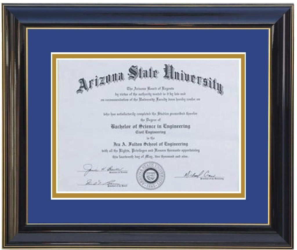 DIPLOMA FRAME 1-RC Large Sizes