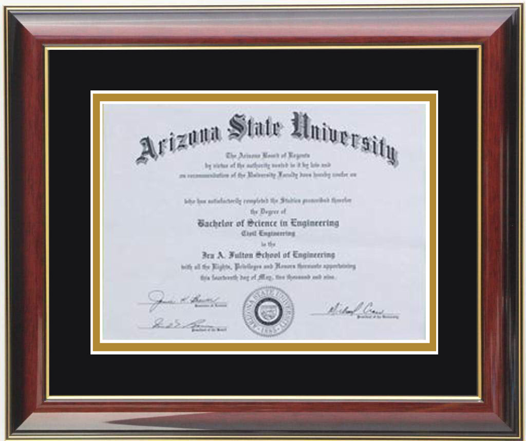 DIPLOMA FRAME 1-RC Large Sizes