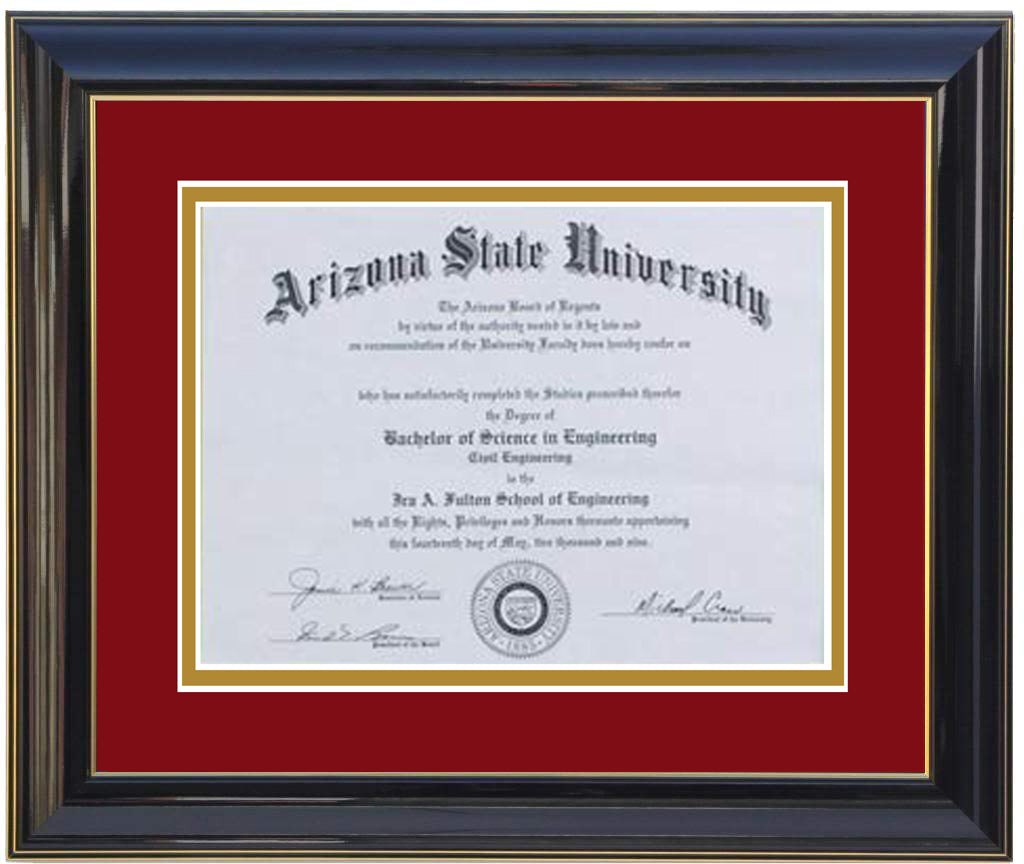 DIPLOMA FRAME 1-RC Large Sizes