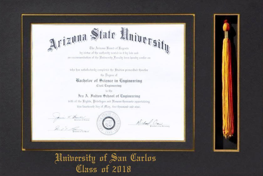 DIPLOMA TASSEL MAT ONLY