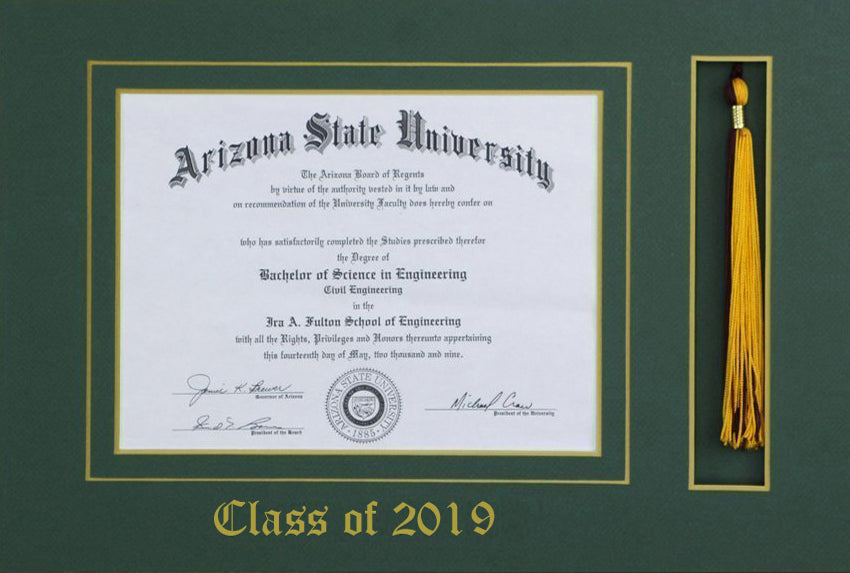 DIPLOMA TASSEL MAT ONLY